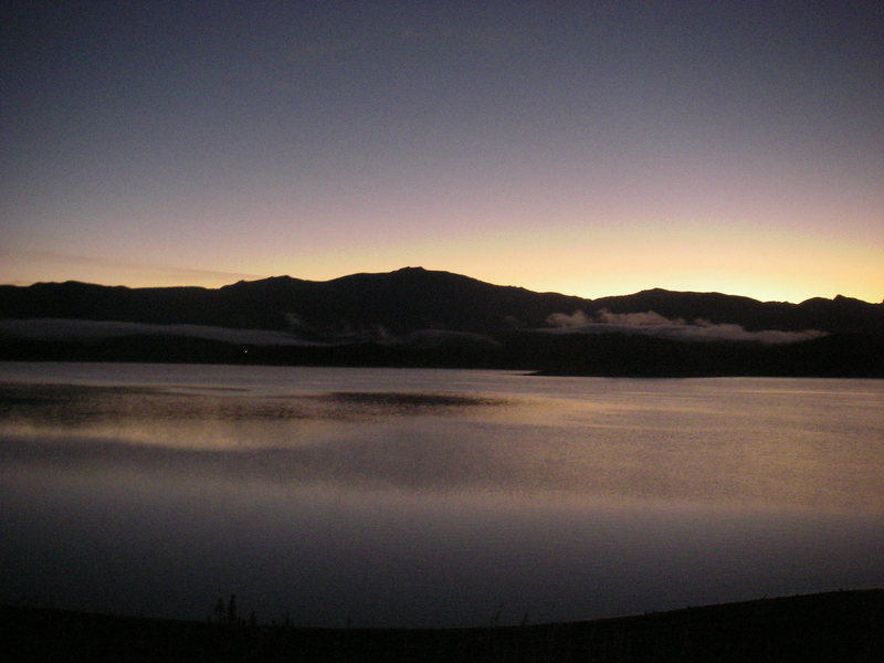 Grand Lake morning fog