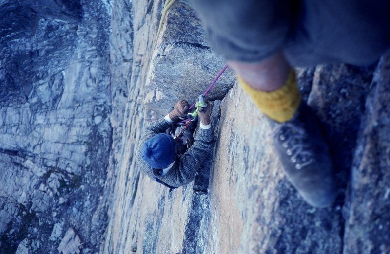 Cleaning gear on D7. Photo Buc Taylor.