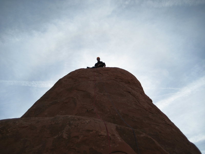 Belaying.