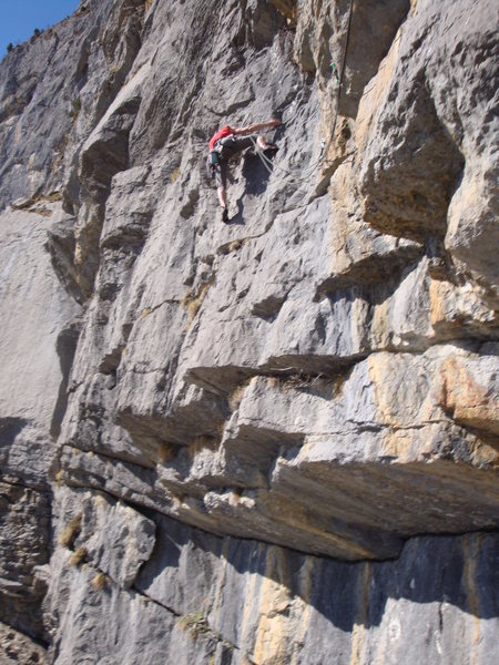 Pitch five: having just pulled through the technical moves to finish off the pitch.