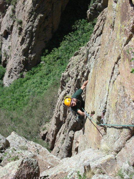 Marc Ripperger following the last pitch of Brother Wolf.