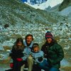 Makalu Basecamp with the family. 1986 copyright