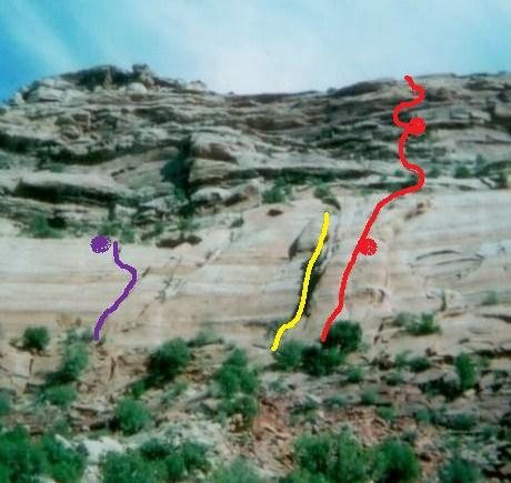 The purple line on the far left.