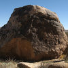 Xenolithic Boulder-North side.<br>
Photo by Blitzo.
