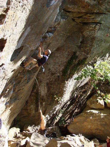 Ben low on Ro. 1 of 3. October '08.