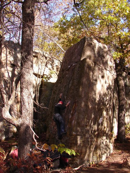 Nick Rhoads on Nameless Slab.