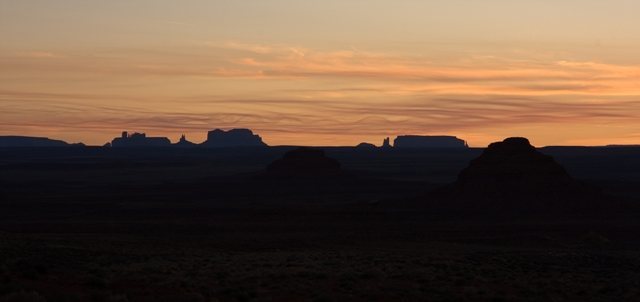 View from Valley of the Gods looking South into Monument Valley.<br>
Photo: Dave Fiorucci