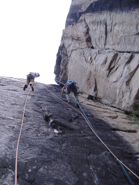 I'll be Black on the left, a 5.8 dihedral on the right. Independence Pass.