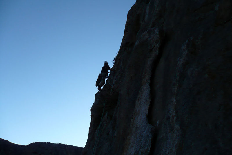 Pat Peddy leading the next to last pitch.