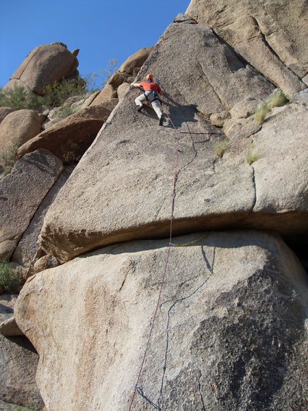 Reaching out to the arete