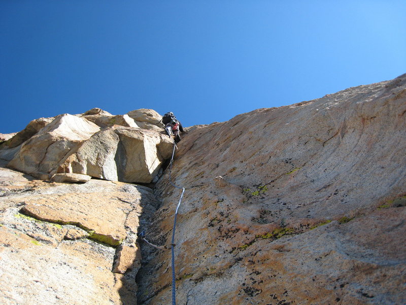 Leading the Slot, 9-11-08. Photo by René Renteria.