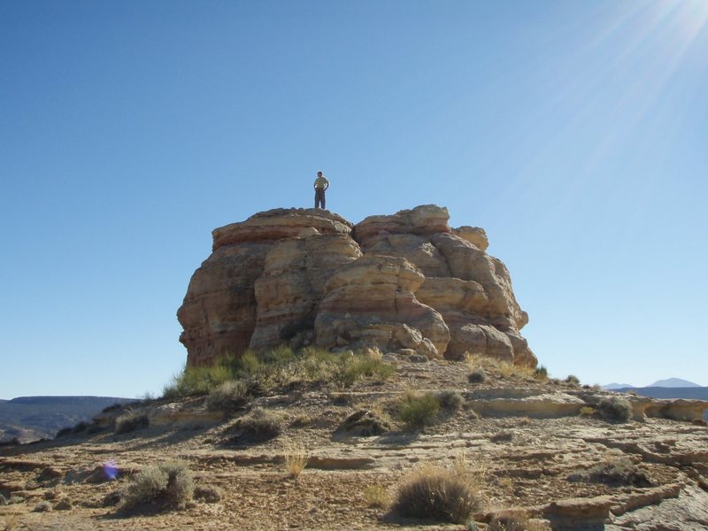 The actual summit.