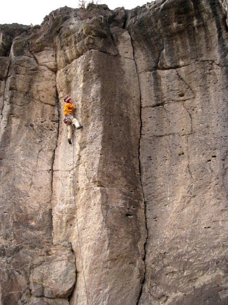 I'm pretty sure this was the first time I'd ever seen anyone on this route.