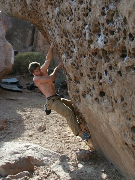 On the super fun Hand to Hand Traverse.