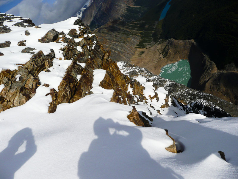 On Mt Edith Cavell