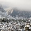 Snowy Mescalito. Red Rock. Dec 18, 2008.