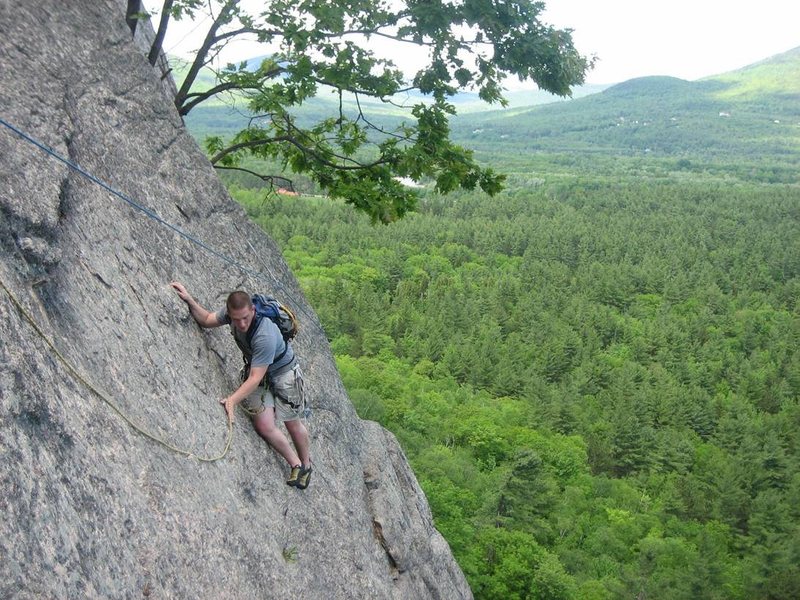 This is the ultra fun traverse to get to Thin Air