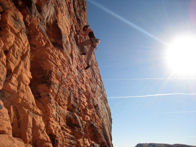 Seconding the route on a great late December 2008 day.