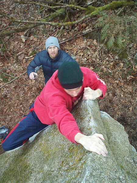 Micheal finishing up Split Tip V3