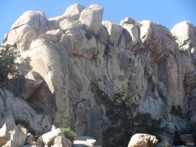 Approximate line of Commander Cody