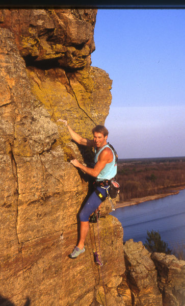 The way I see it, Dave Groth is the most prolific Rock climber the Midwest has seen in the last 25 years.
