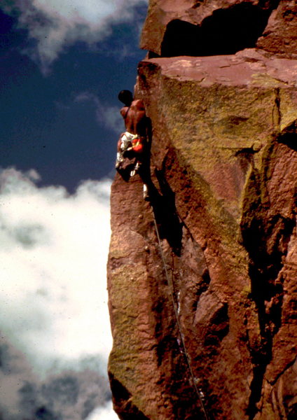 Bob Horan finishing up the Naked Edge.