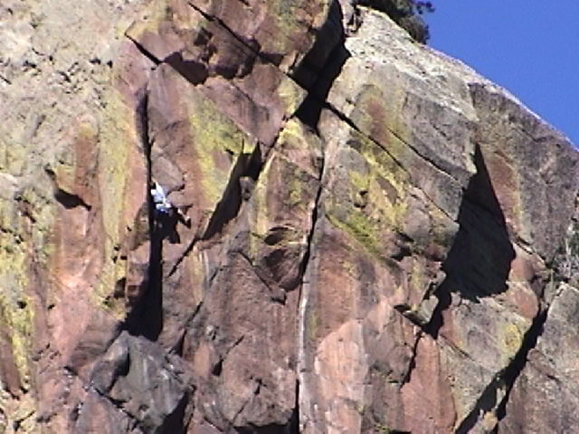 Fifth pitch of the Edge, photo: Bob Horan Collection.