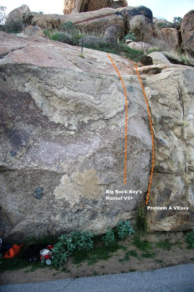Borson's Wall Right Topo