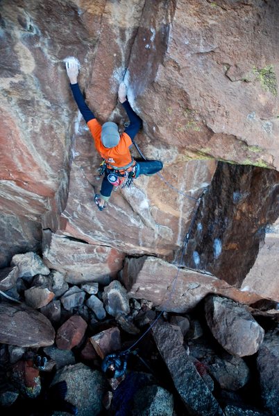 Eric Decaria sends.<br>
<br>
Photo: Andy Mann.