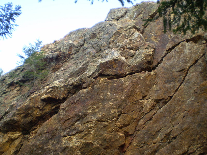 upper section of Left Corner