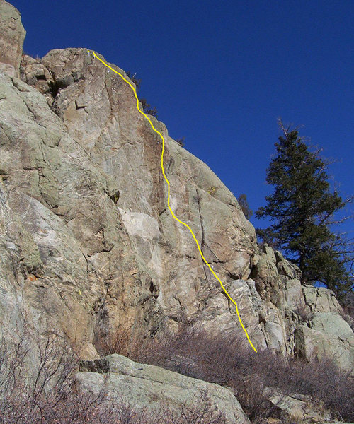A commemorative route on Inaugural Crag: January 20, 2009.