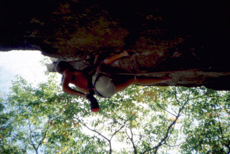 Skip Guerin leading Kansas City, Gunks. photo: Bob Horan Collection