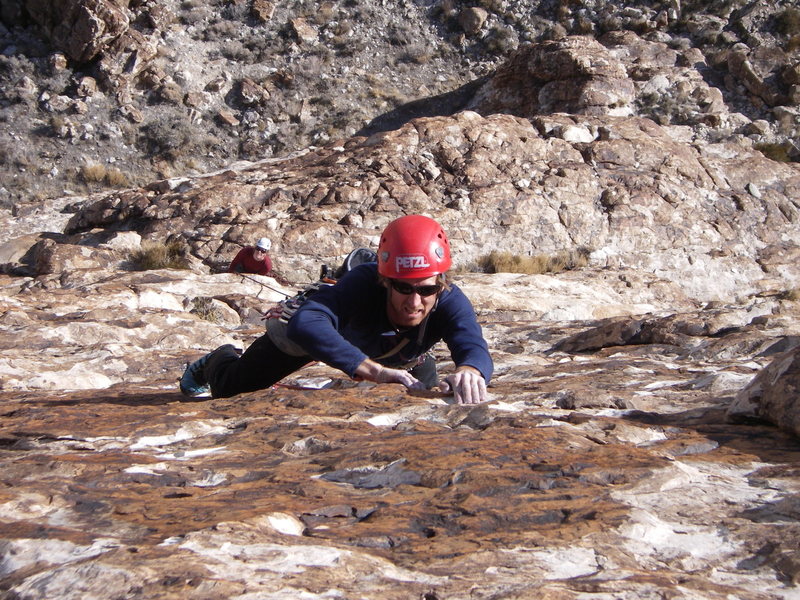 Robbie enjoying the awesome 3rd pitch