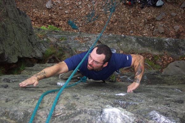 Joey on "Drifting Arrow" 5.8 PA side of the DWG