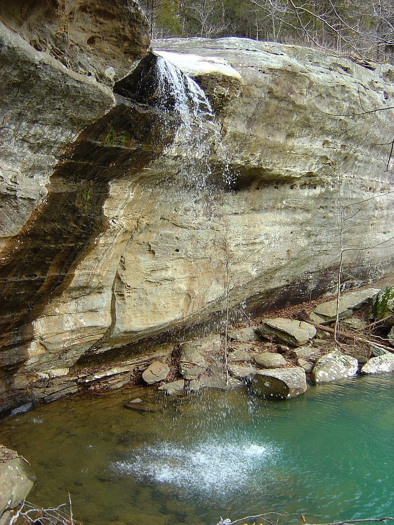 Jackson Falls in winter. Feb. '09.