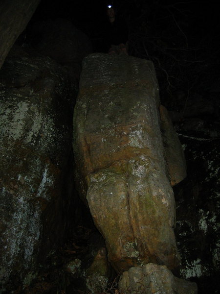 Topping out in the dark