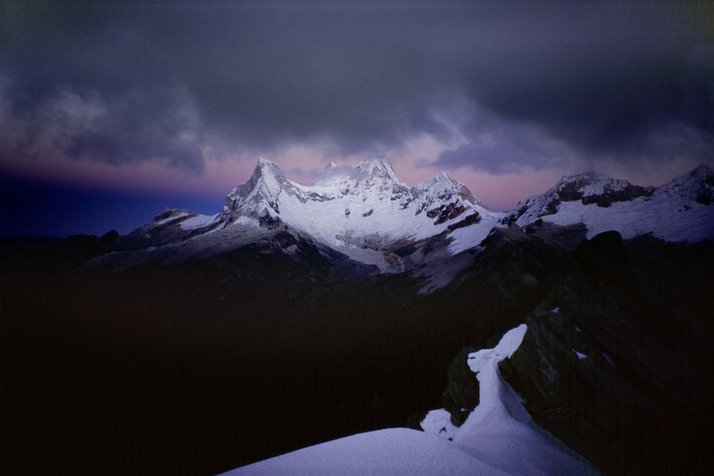 Huandoys as seen from Yanapaccha