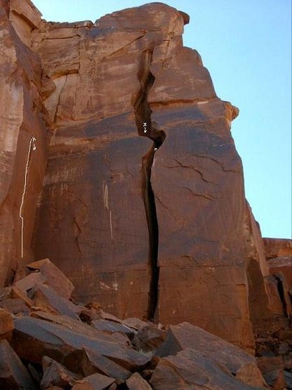 Route on the left