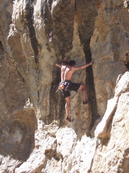 Peter on an early attempt of the Monster.