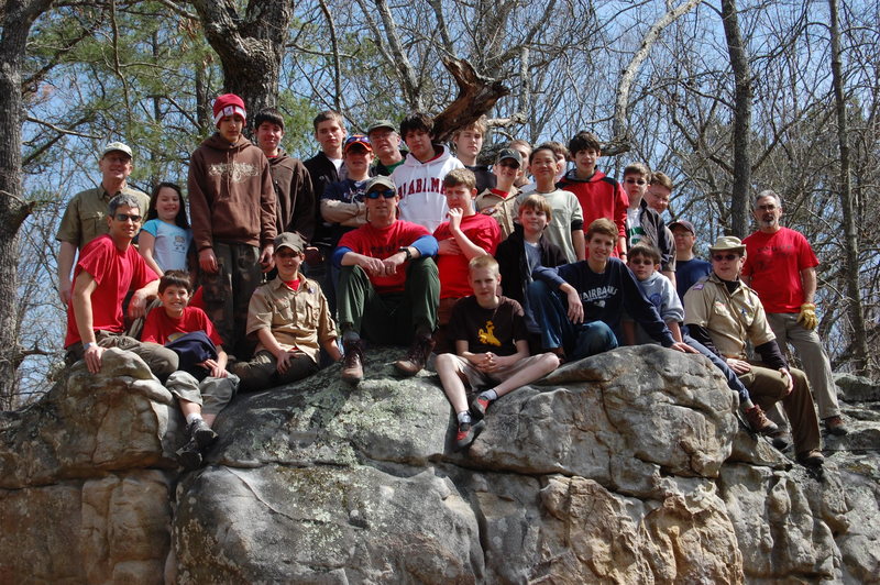 March 15th class with troop 757 at HP40.
