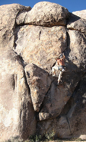 BB on Right Lizard Crack.<br>
Photo by Blitzo.