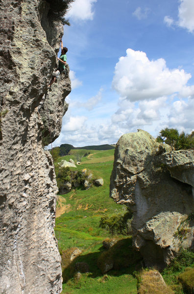 Pulling onto the final headwall of BYDTTS