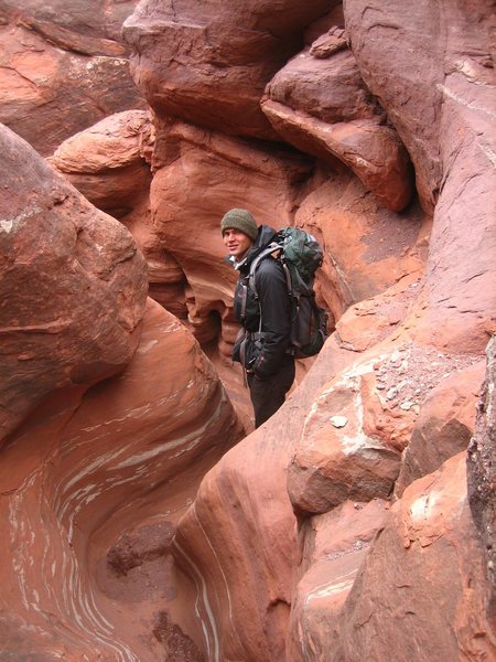 Descending into some slot after fixing the first "pitch"
