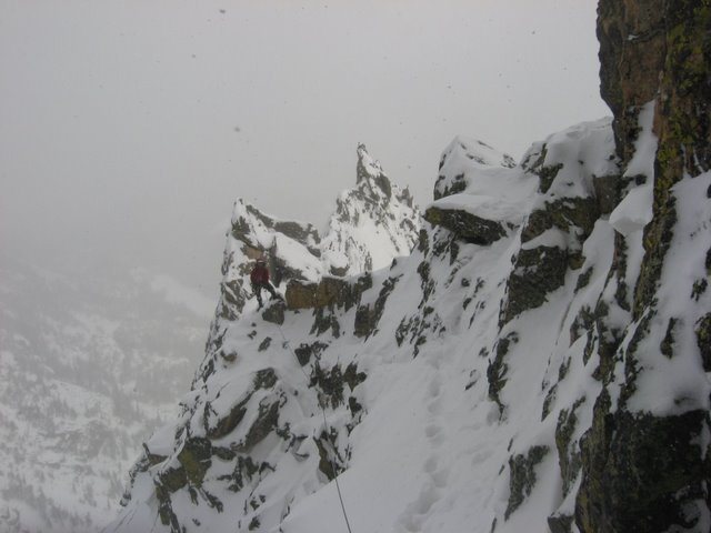 Chris Sheridan high on Enter The Dragon.<br>
<br>
Photo by Andy Graugh on 4-5-09.