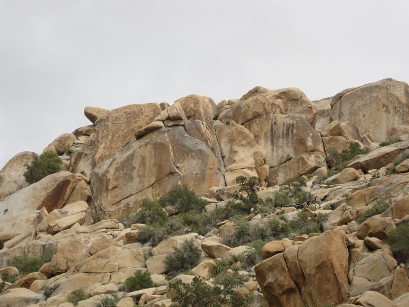 Commisioner's Buttress, Left Side