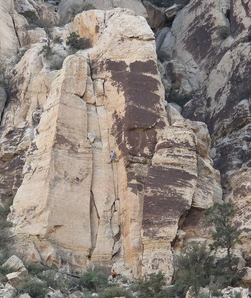 Climbers on Mudterm. 4/14/09