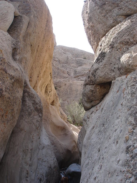 Wallbanger through the chasm.