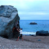 Paradise bound...bouldering on the remote West-end of Catalina Island.