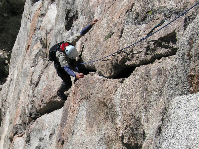 Scott Henderson on the 2nd P crack.