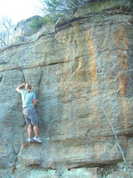 Steve on Thin Crack.